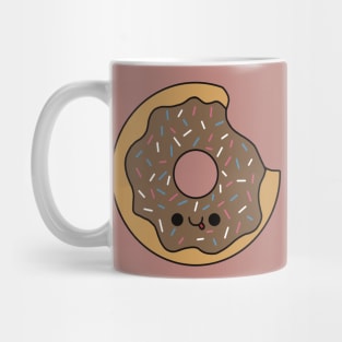 Cute Chocolate Donut - Kawaii Donut Mug